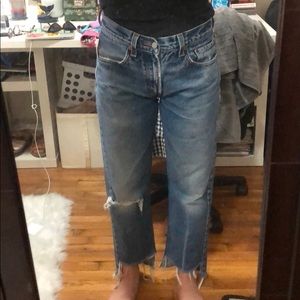 Distressed Vintage Levi Jeans